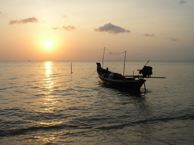 Sonnenuntergang auf Koh Samui