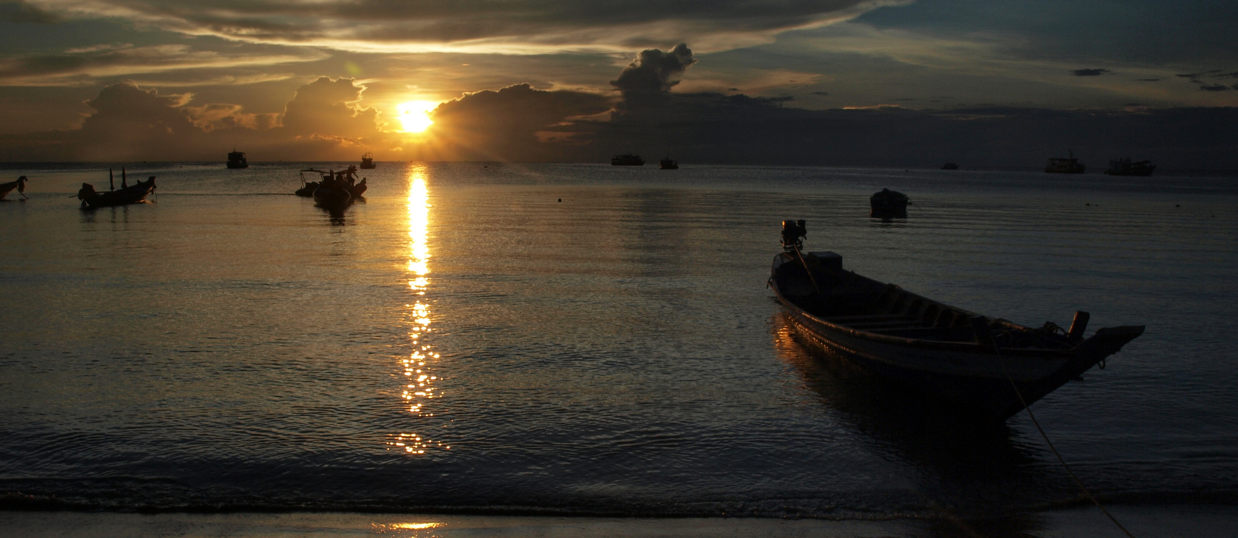 Sonnenuntergang auf Koh Tao