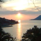 Sonnenuntergang auf Korcula - Kroatien