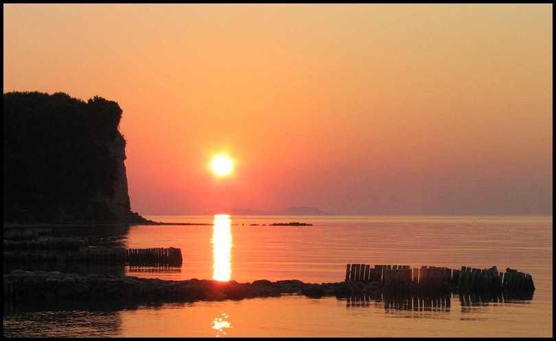 Sonnenuntergang auf Korfu