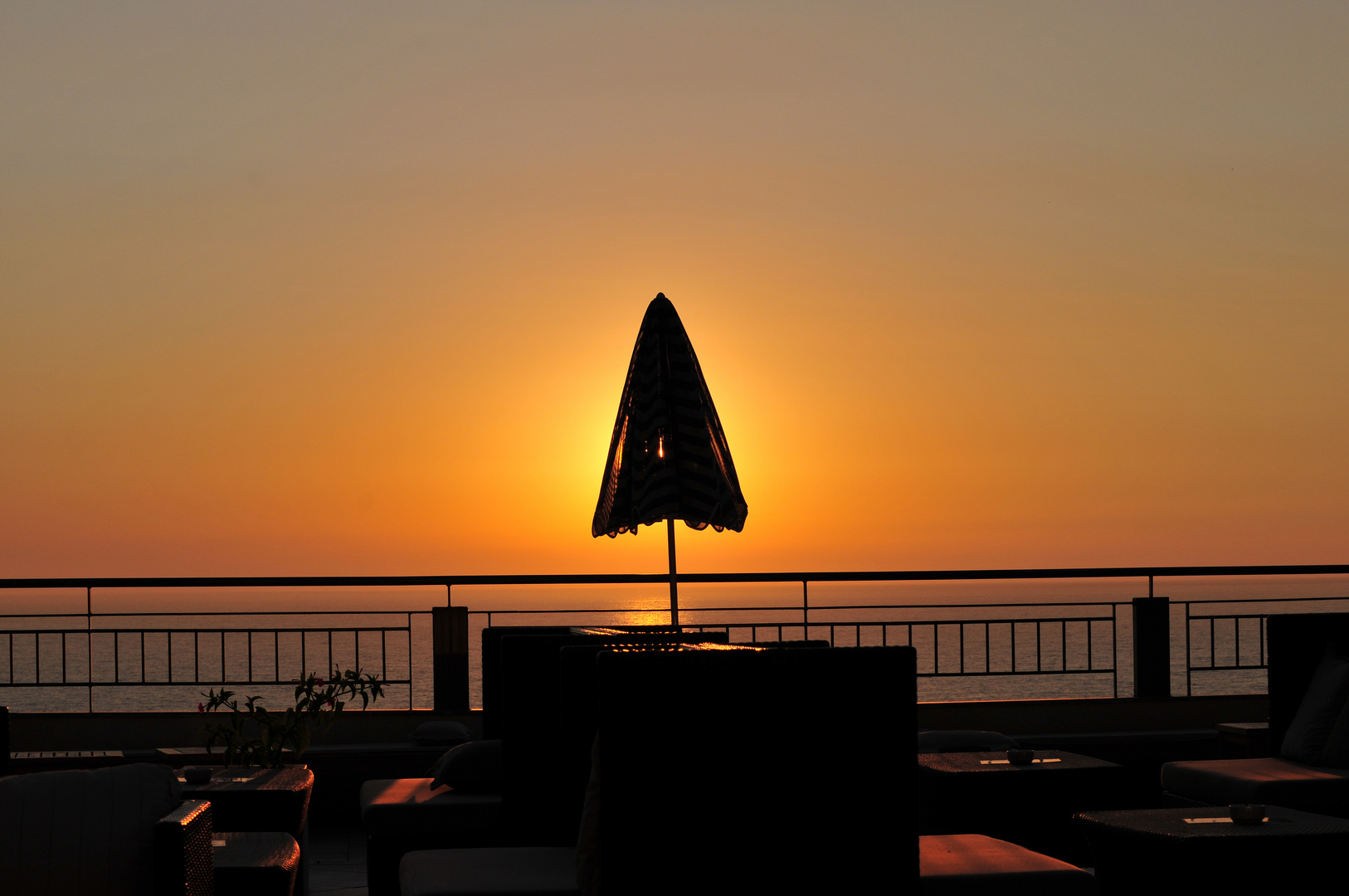Sonnenuntergang auf Korfu