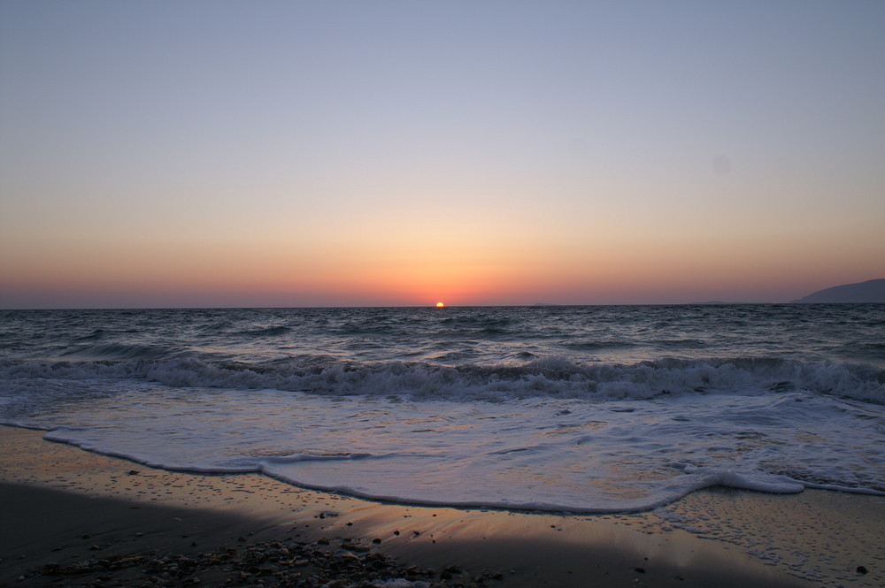 Sonnenuntergang auf Kos