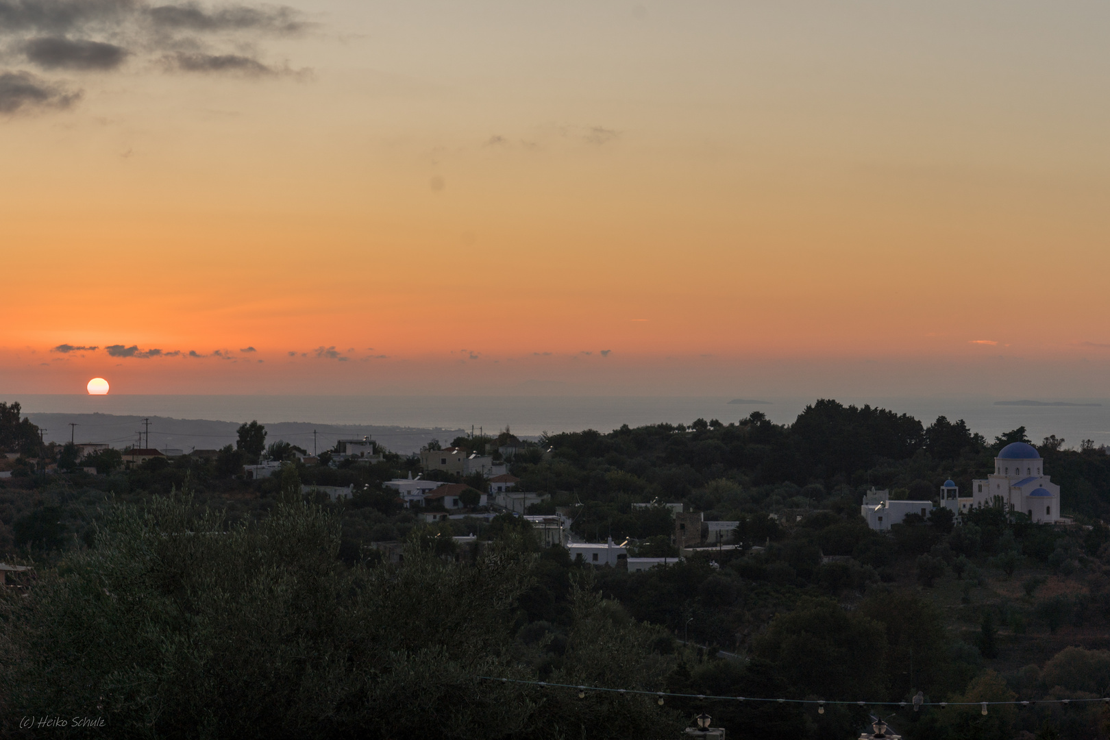 Sonnenuntergang auf Kos