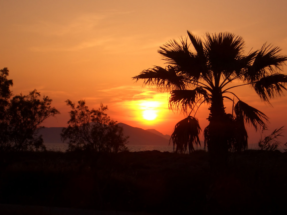 Sonnenuntergang auf KOS