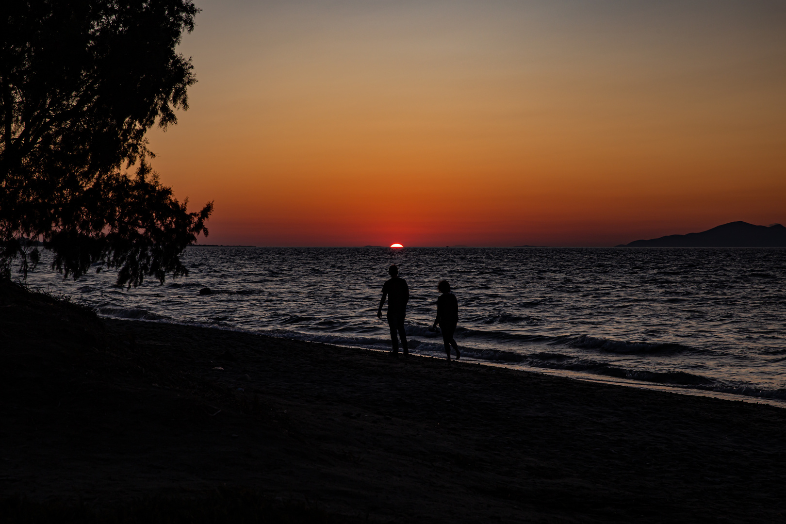 Sonnenuntergang auf Kos