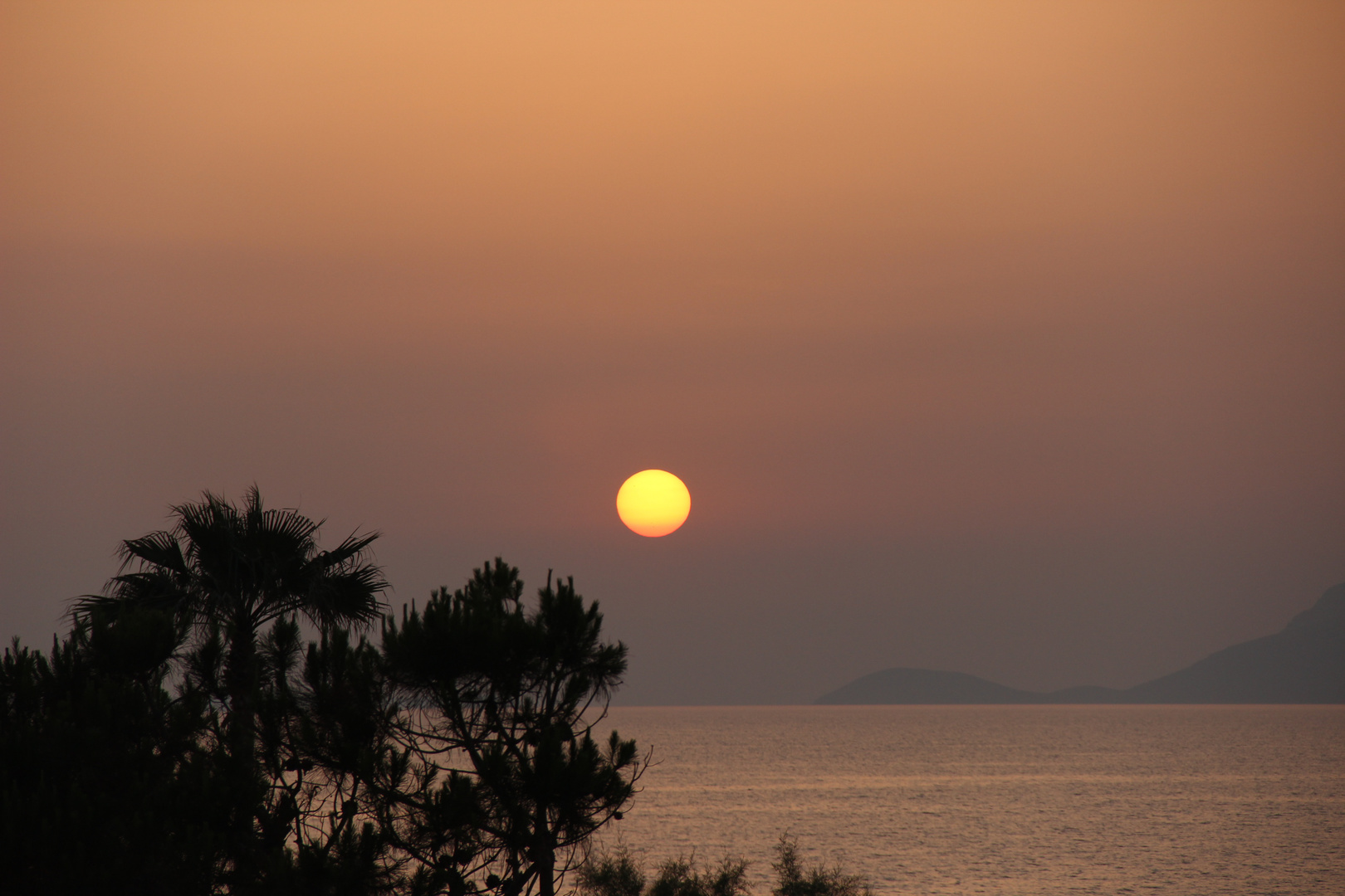 Sonnenuntergang auf Kos