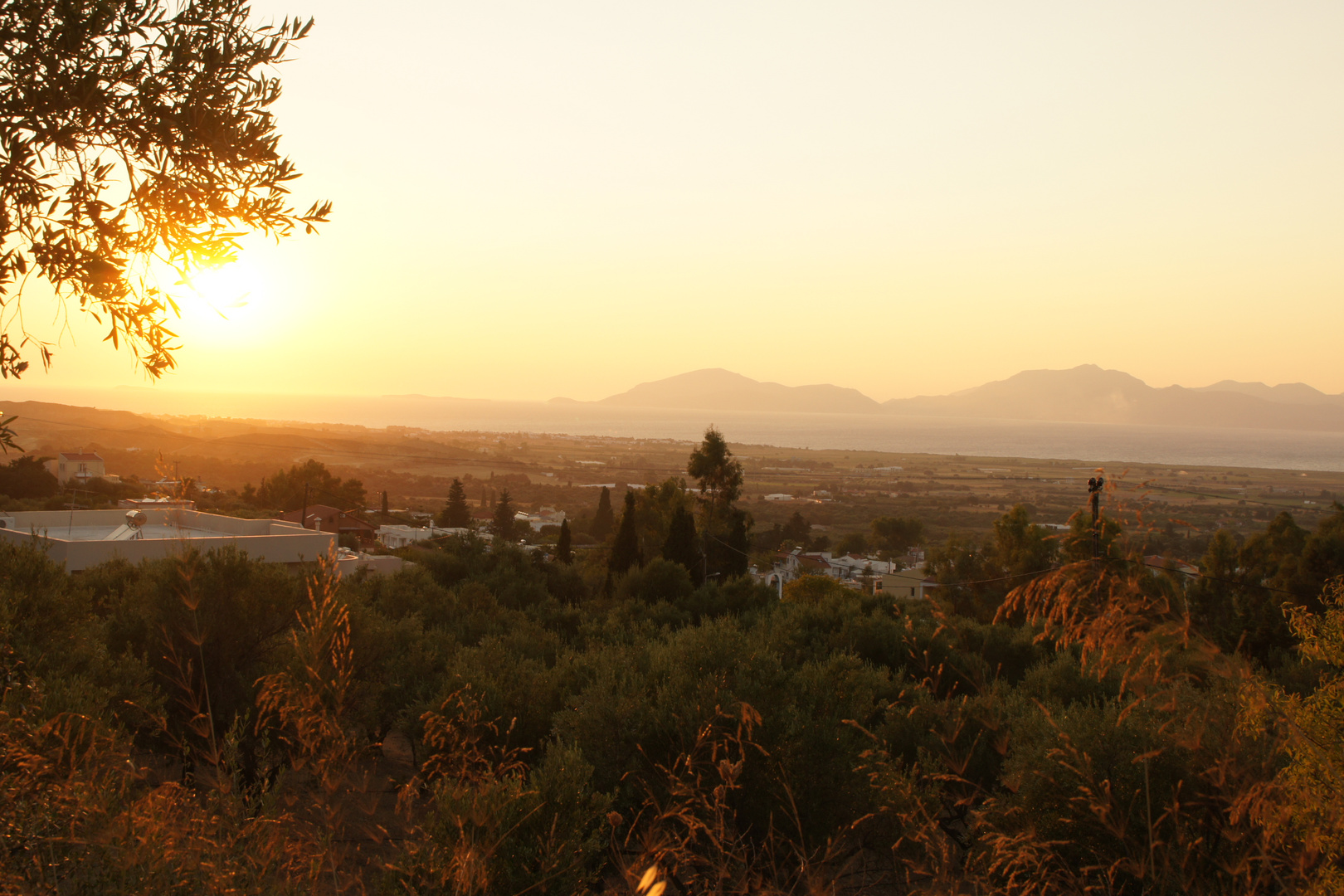 Sonnenuntergang auf Kos