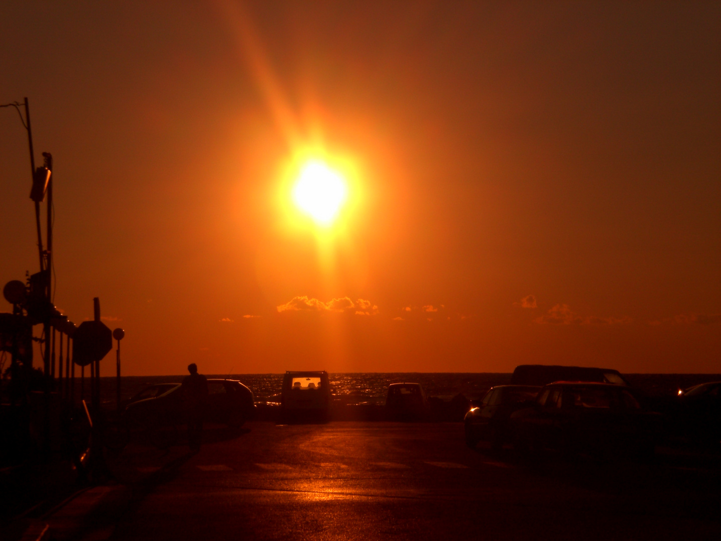 Sonnenuntergang auf Kos