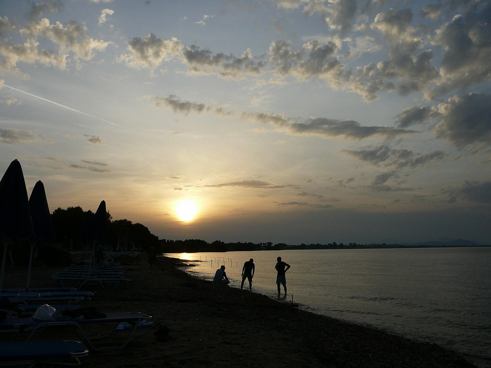 Sonnenuntergang auf Kos