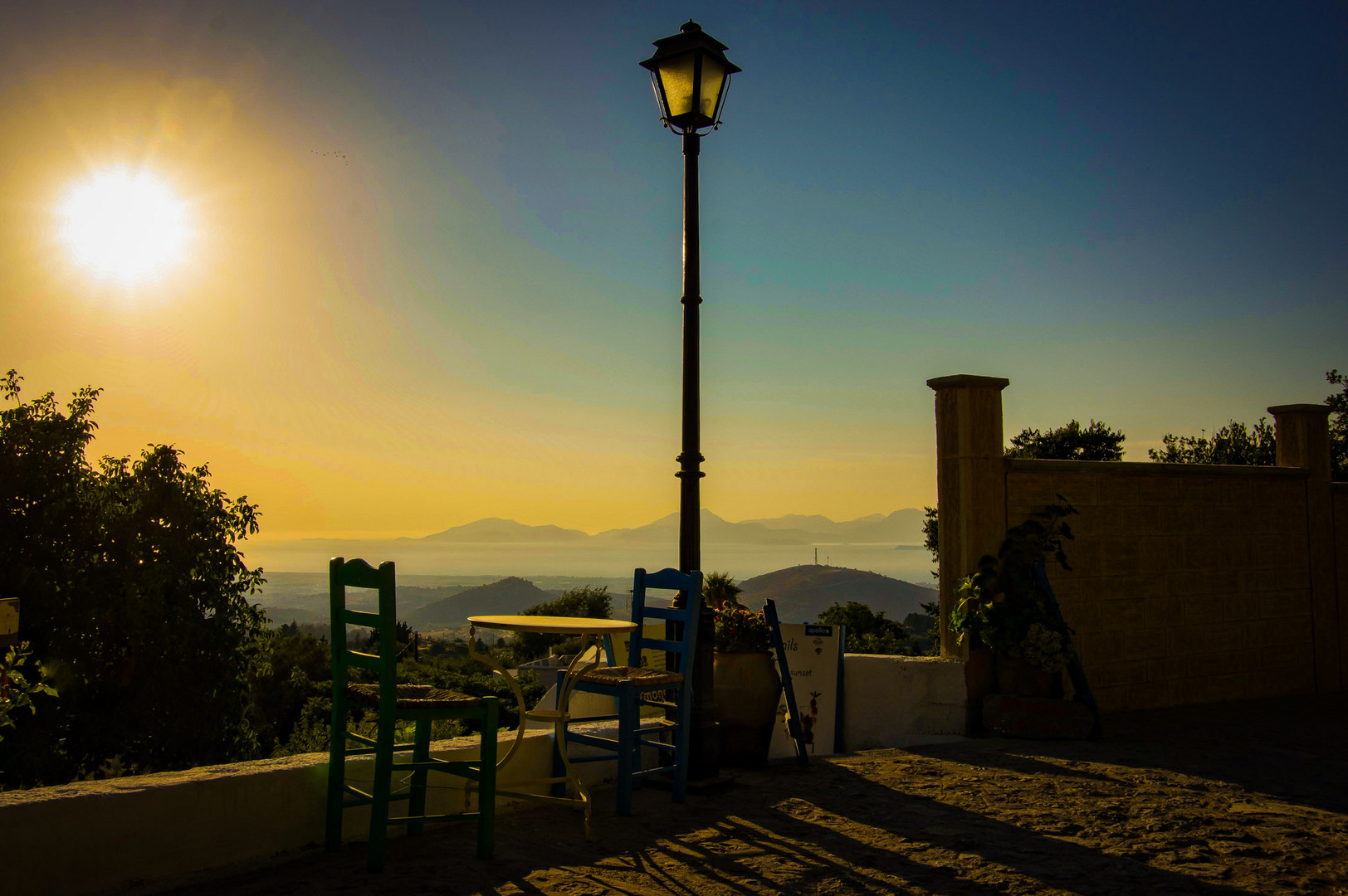 Sonnenuntergang auf Kos