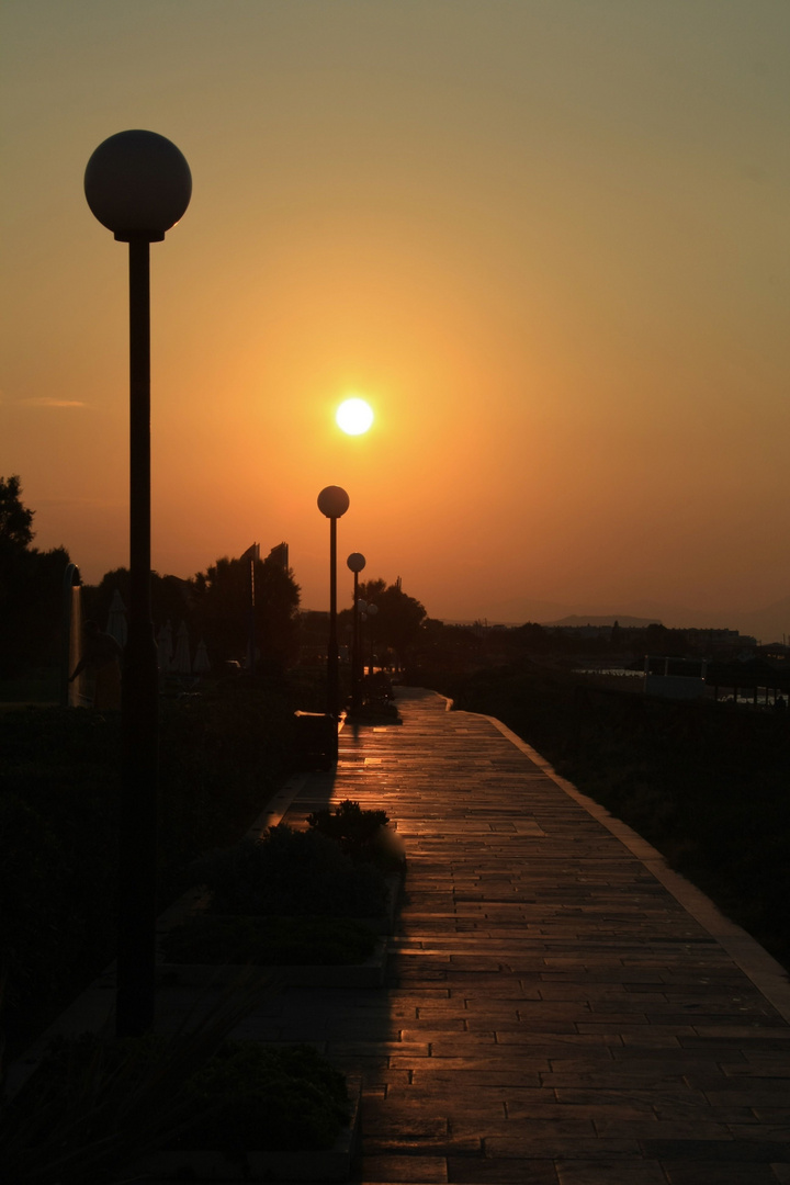 Sonnenuntergang auf Kreta