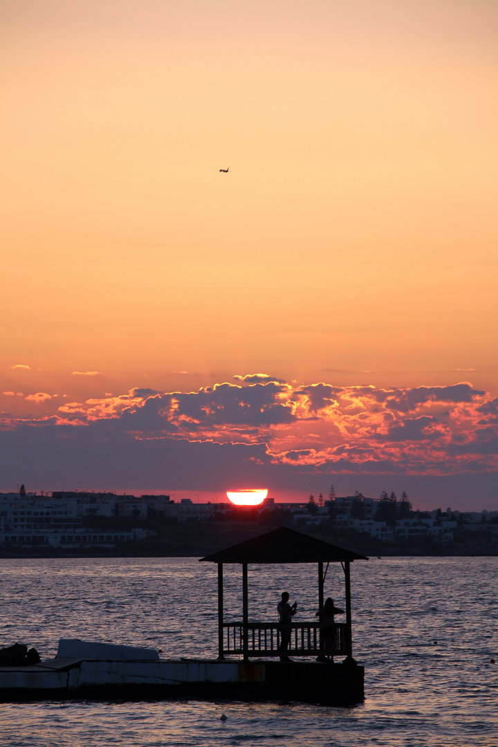 Sonnenuntergang auf Kreta