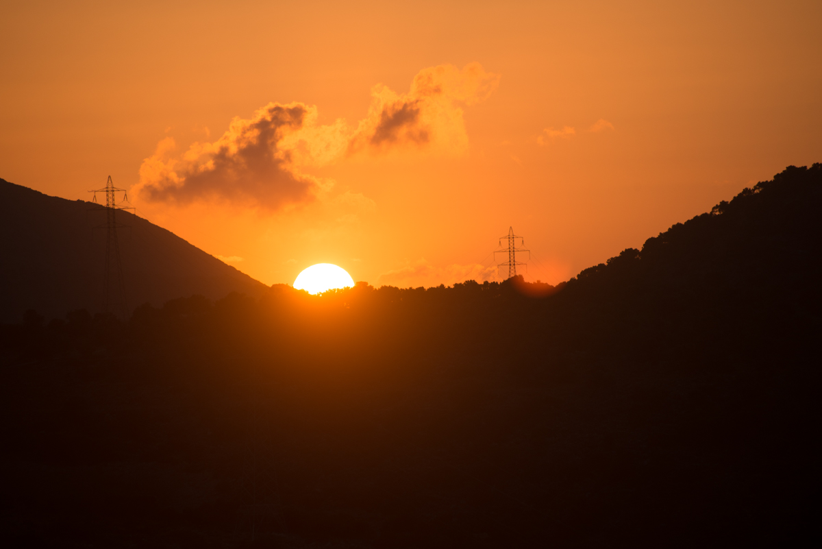 Sonnenuntergang auf Kreta