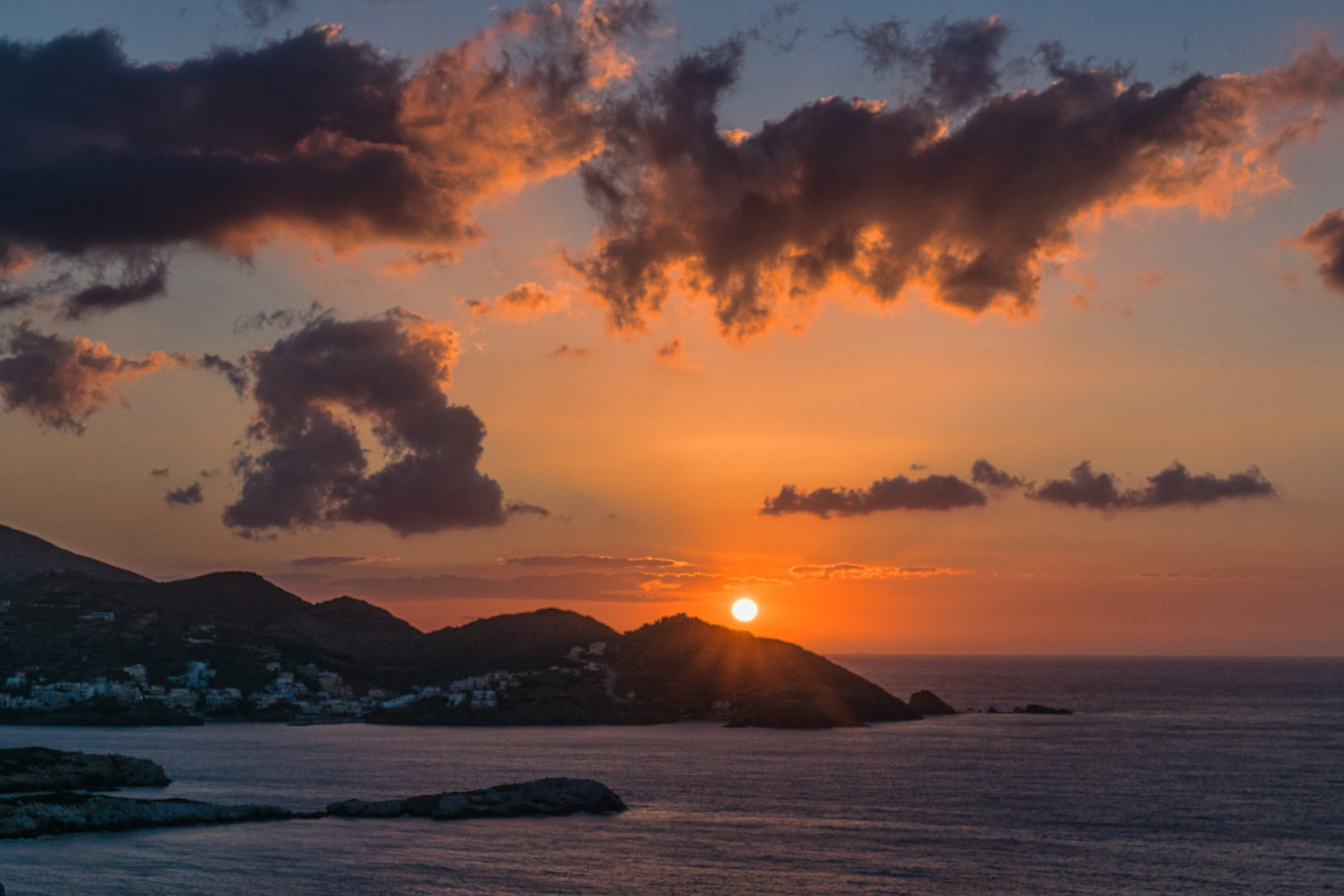 Sonnenuntergang auf Kreta II