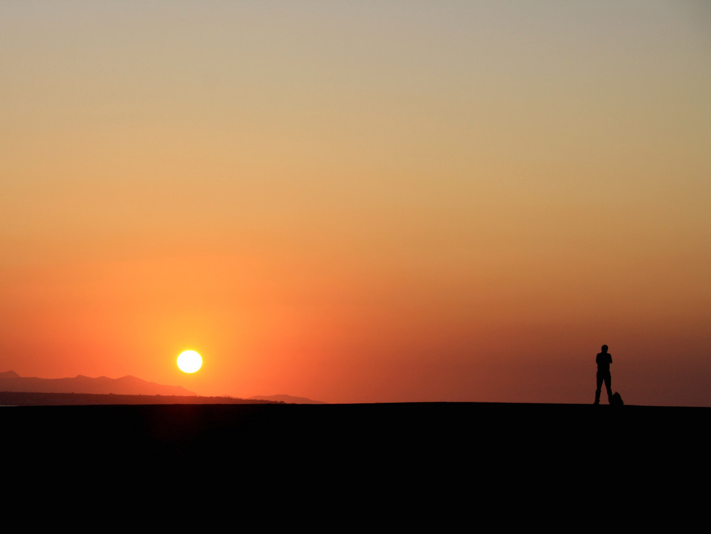 Sonnenuntergang auf Kreta in Sissi