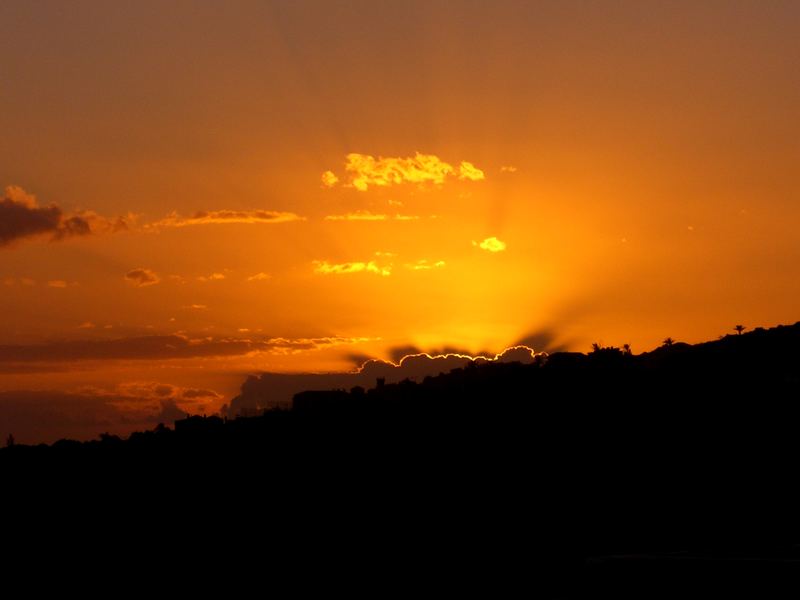 Sonnenuntergang auf La Gomera