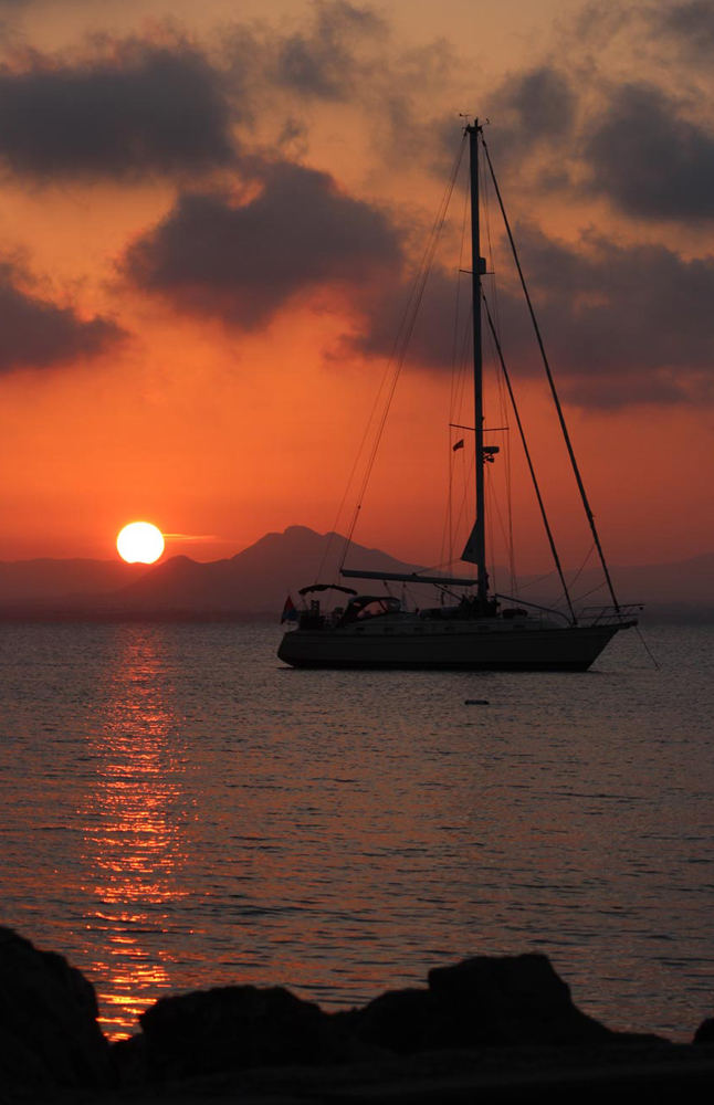 Sonnenuntergang auf La Manga