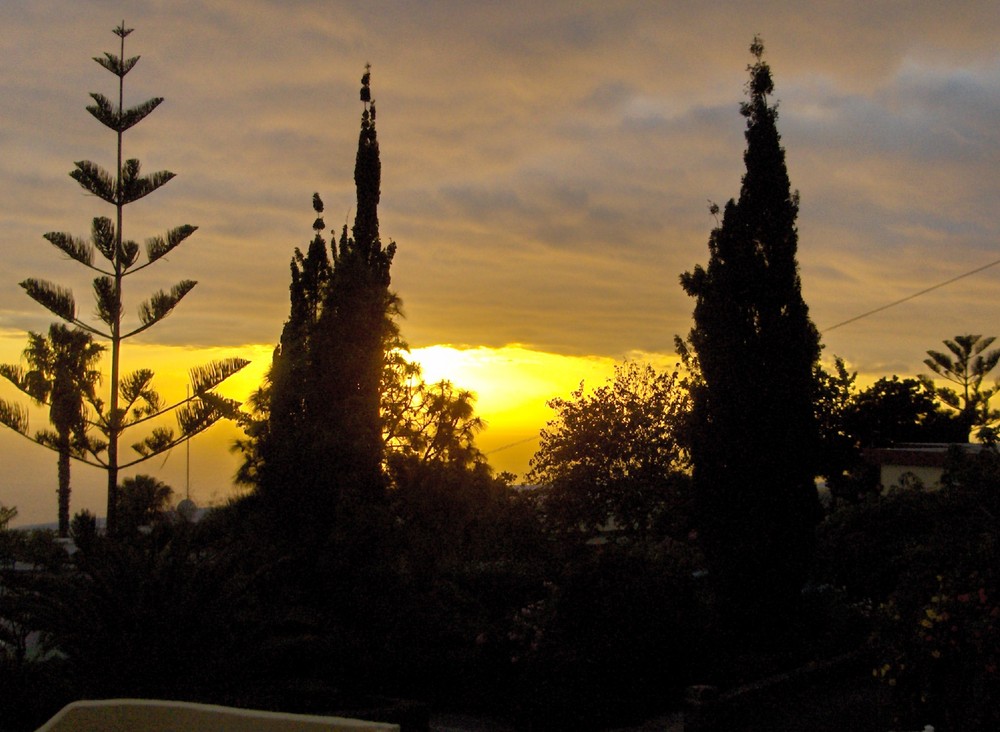 Sonnenuntergang auf La Palma