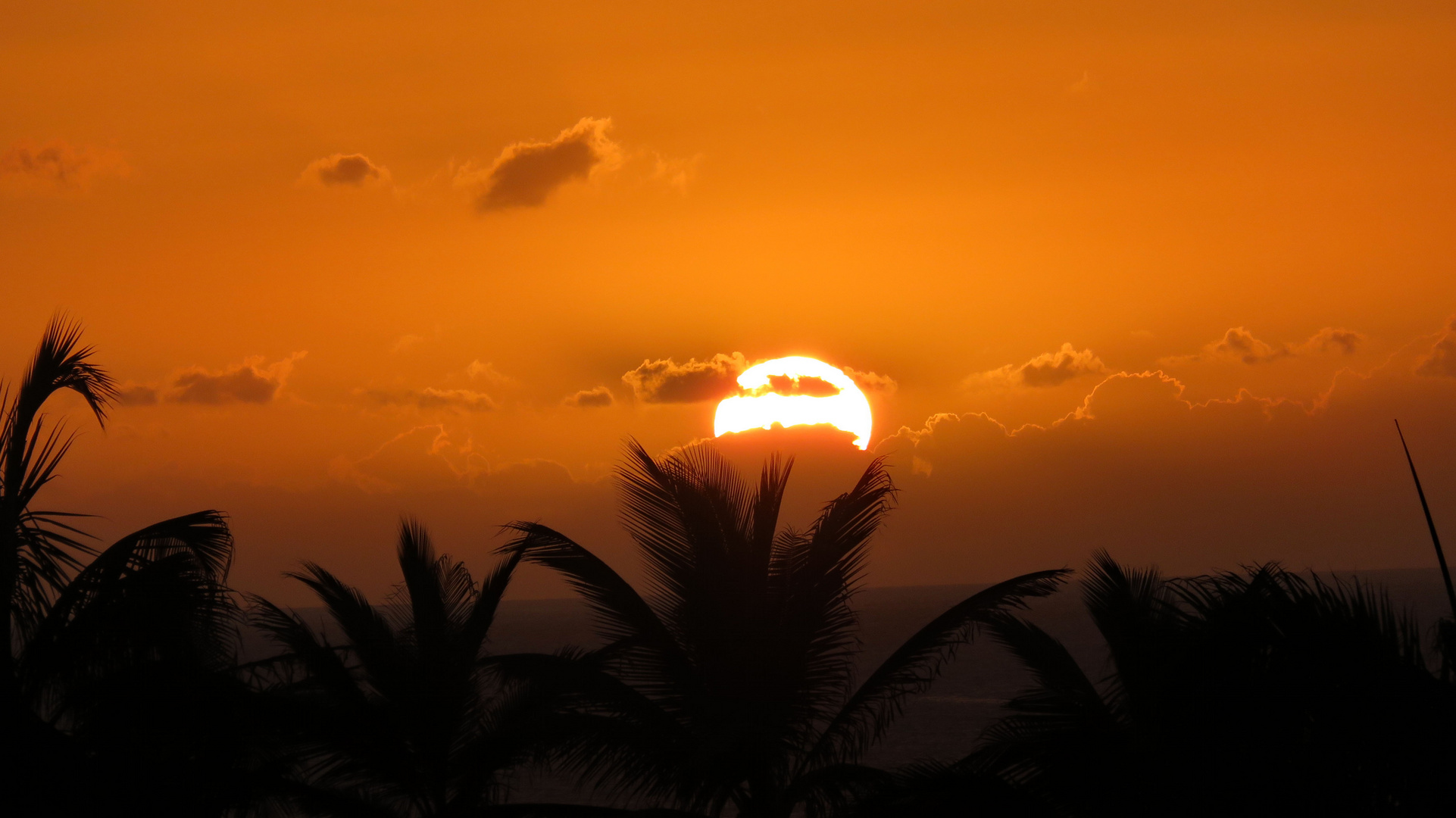 Sonnenuntergang auf La Palma