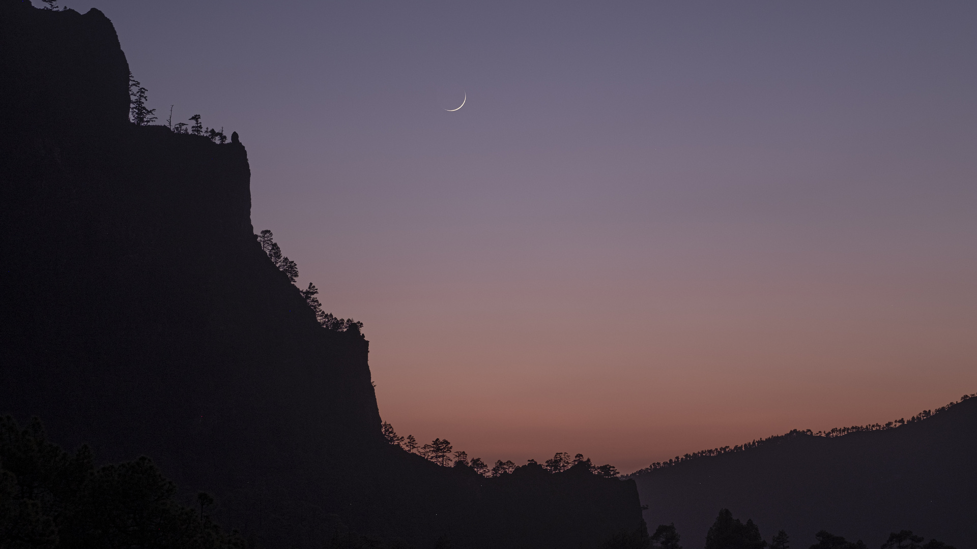 Sonnenuntergang auf La Palma