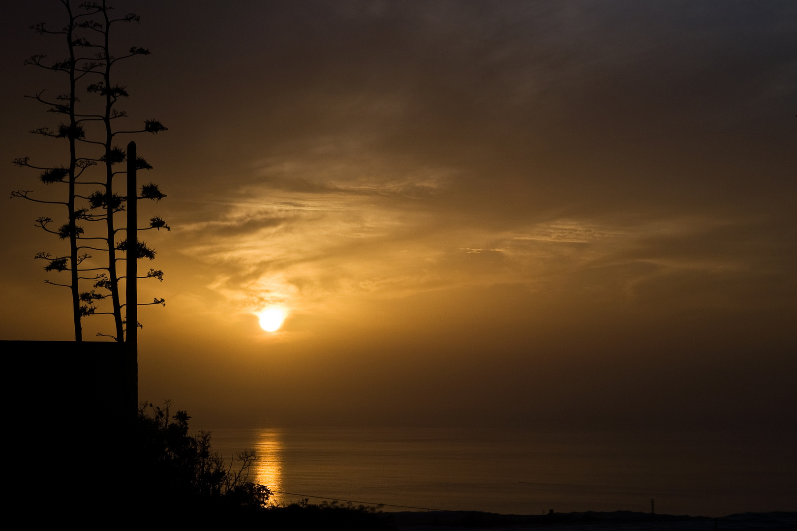 Sonnenuntergang auf La Palma