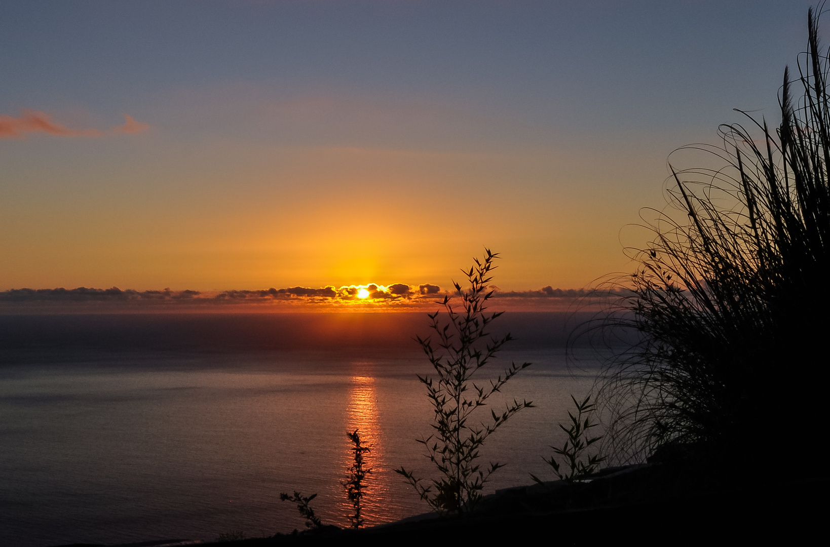 Sonnenuntergang auf La Palma