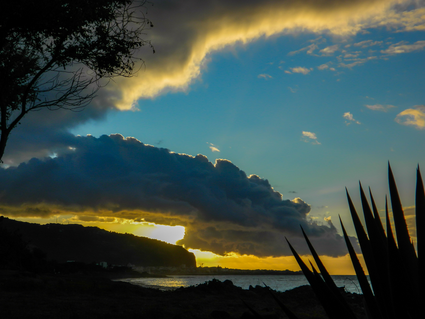 Sonnenuntergang auf La Réunion