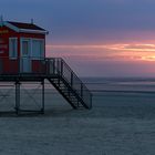 Sonnenuntergang auf Langeoog