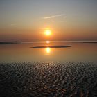 Sonnenuntergang auf Langeoog