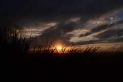 Sonnenuntergang auf Langeoog