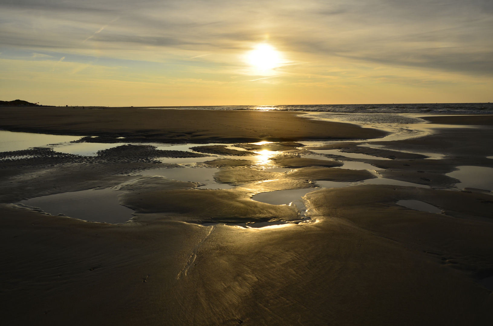 Sonnenuntergang auf Langeoog