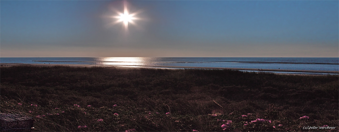 Sonnenuntergang auf Langeoog