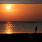 Sonnenuntergang auf Langeoog