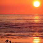 Sonnenuntergang auf Langeoog