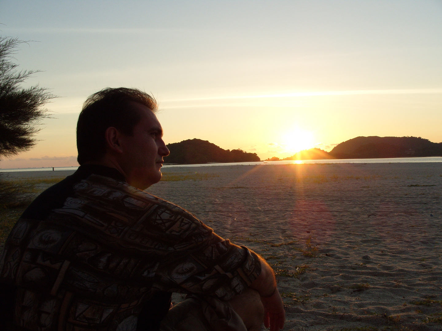 Sonnenuntergang auf Langkawi