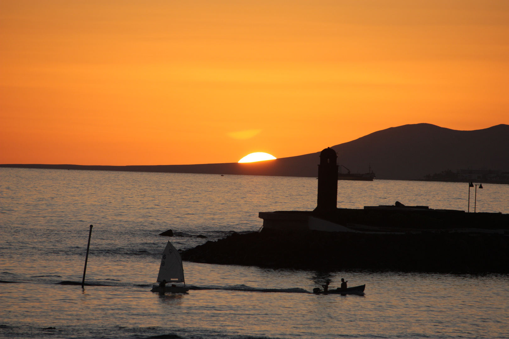 Sonnenuntergang auf Lanzarote