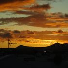 Sonnenuntergang auf Lanzarote