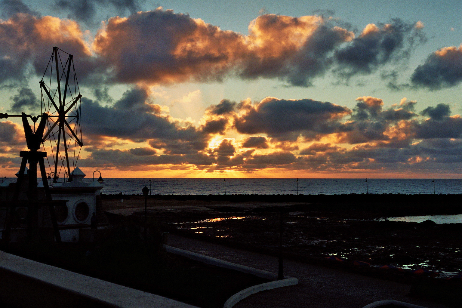 Sonnenuntergang auf Lanzarote