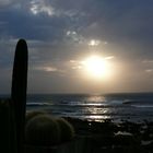 Sonnenuntergang auf Lanzarote (El Golfo)