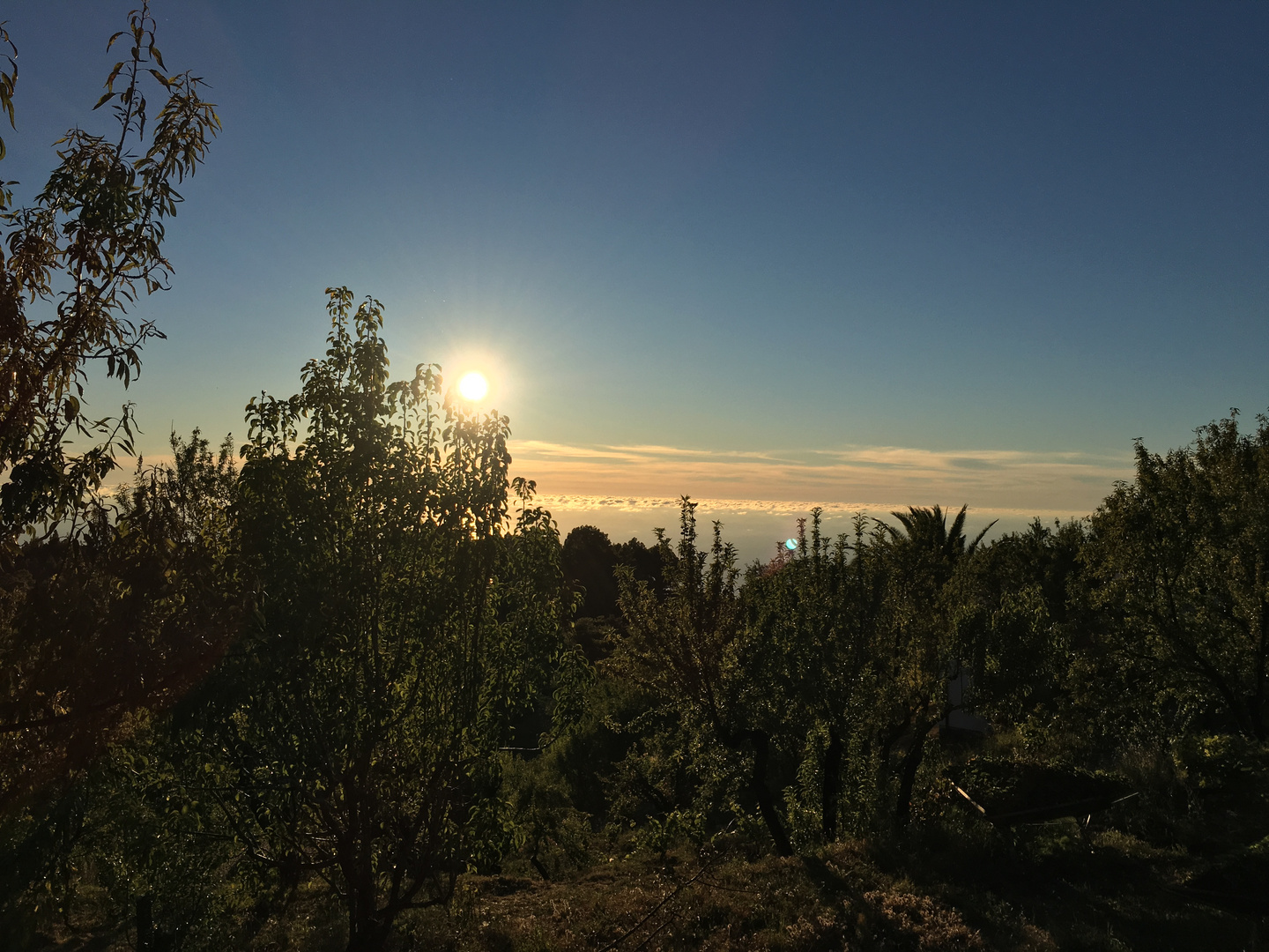 Sonnenuntergang auf LaPalma