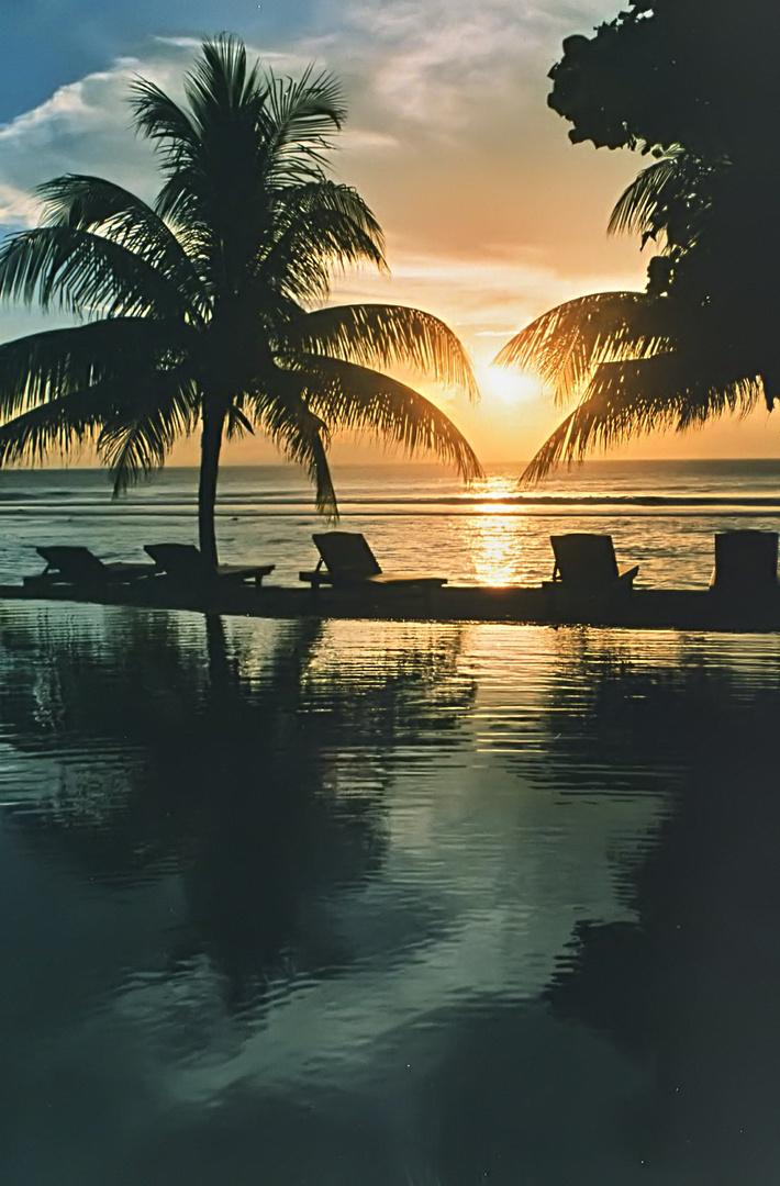 Sonnenuntergang auf Lombok