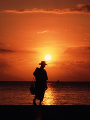 Sonnenuntergang auf Lombok