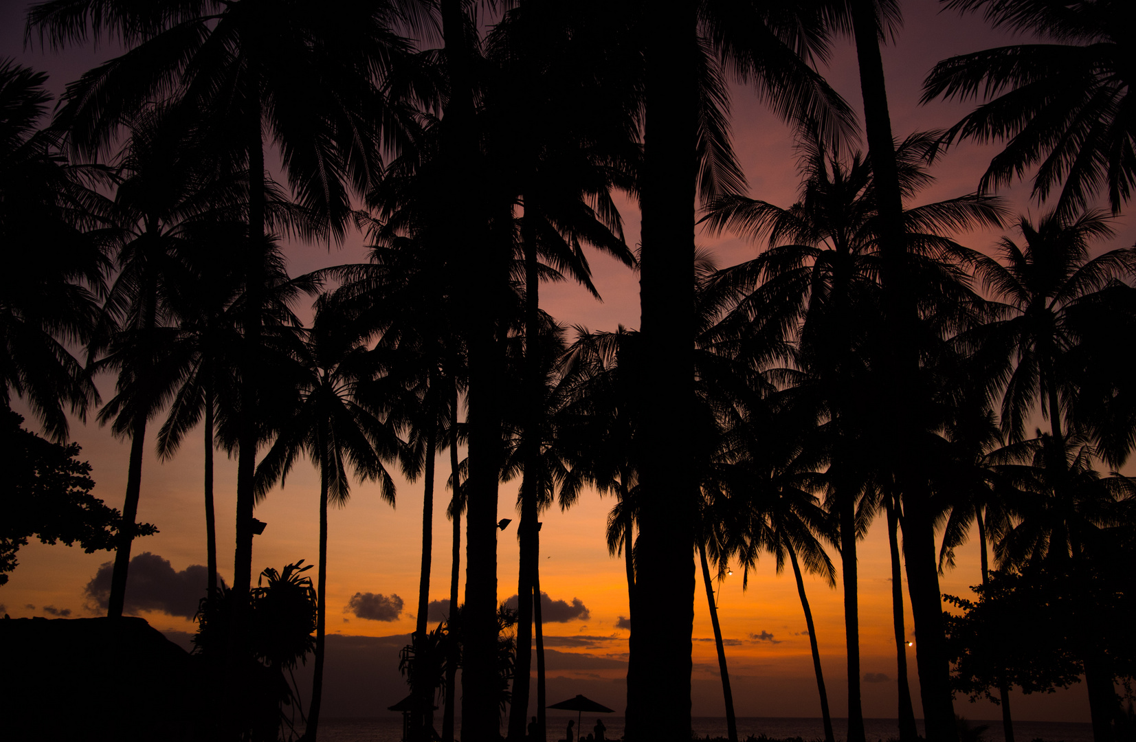 Sonnenuntergang auf Lombok