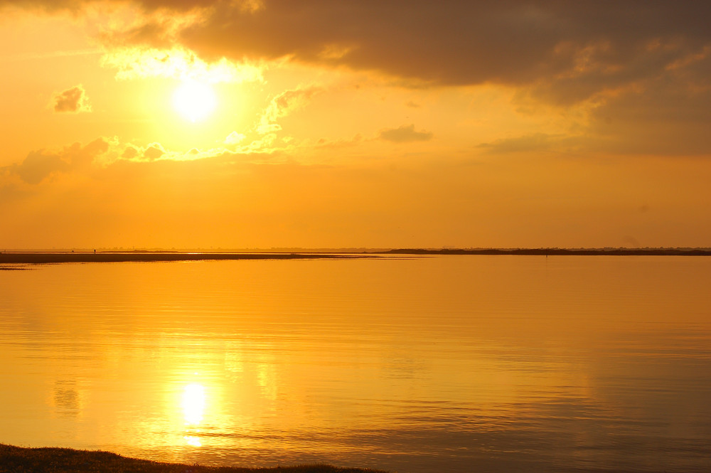 Sonnenuntergang auf Long Island NY