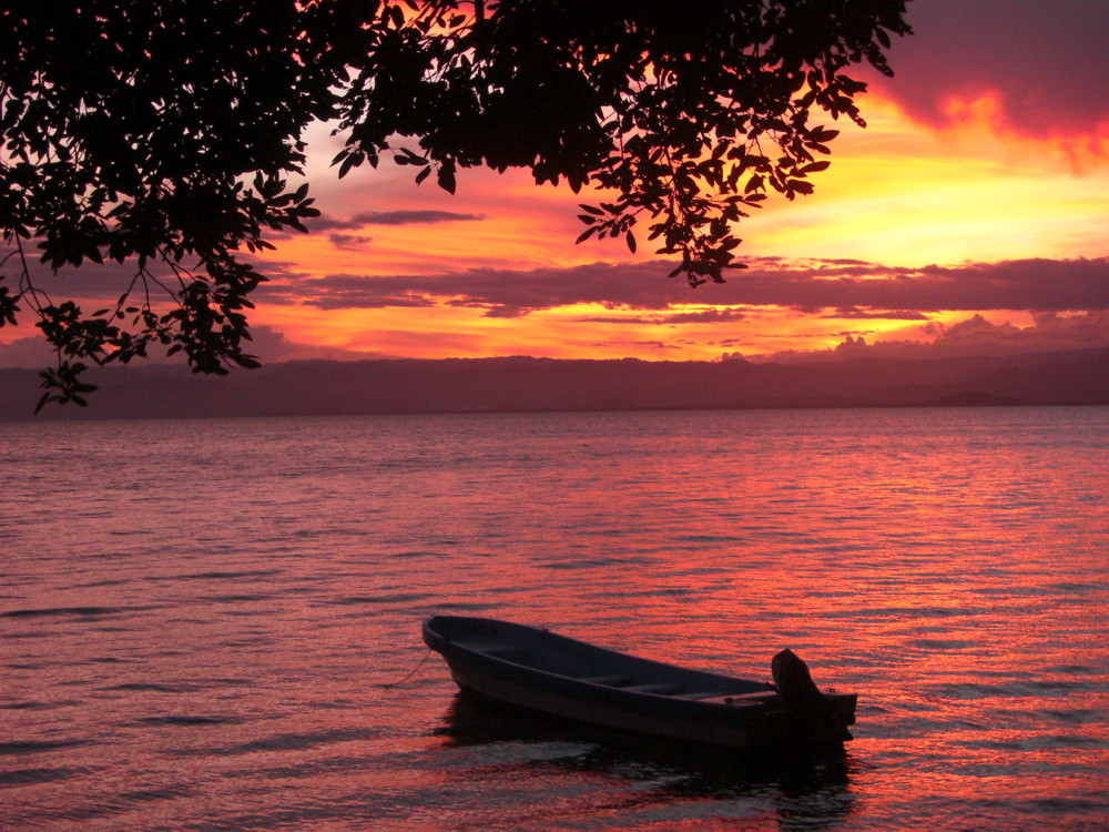 Sonnenuntergang auf Madagaskar