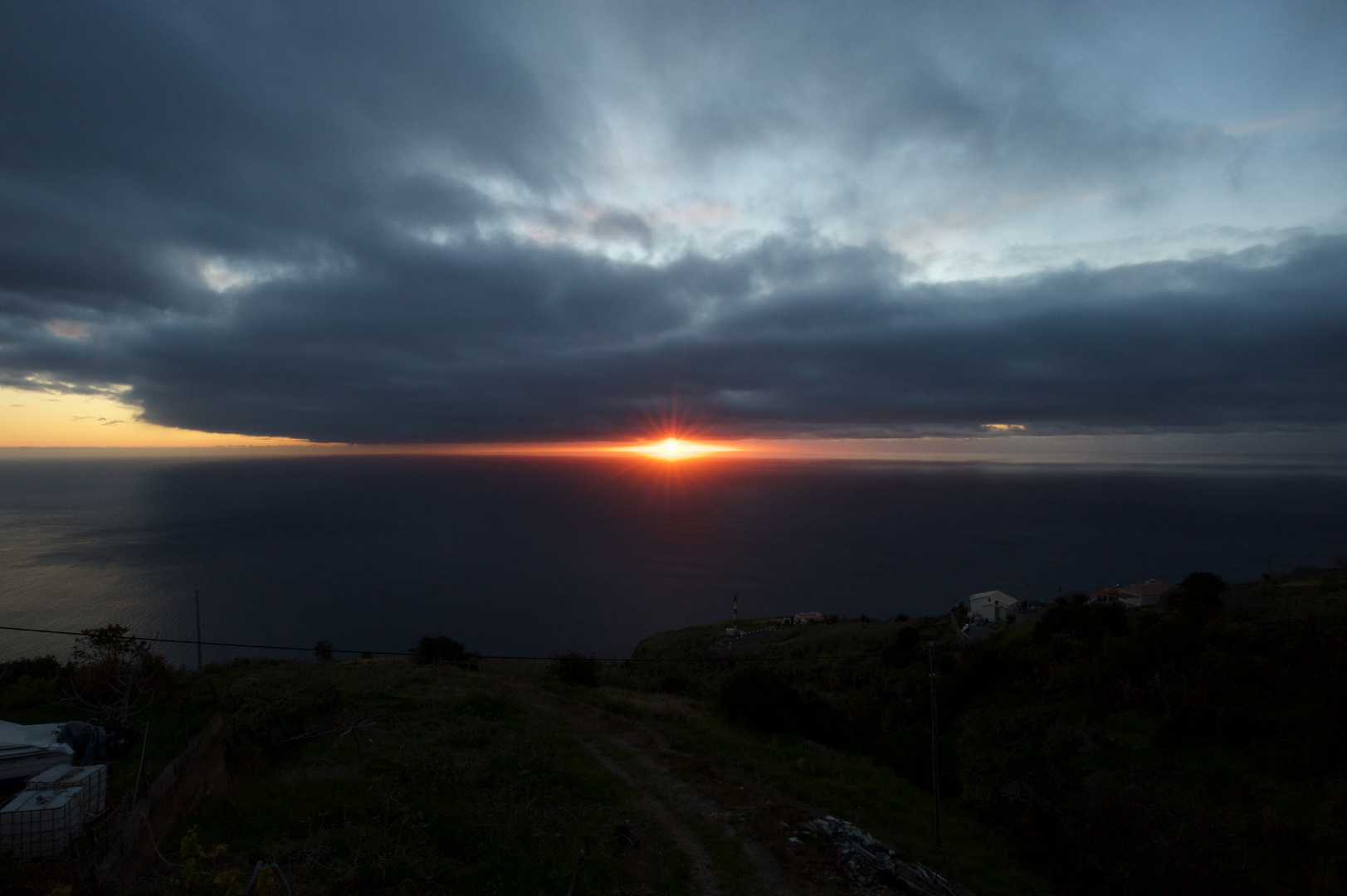 Sonnenuntergang auf Madeira