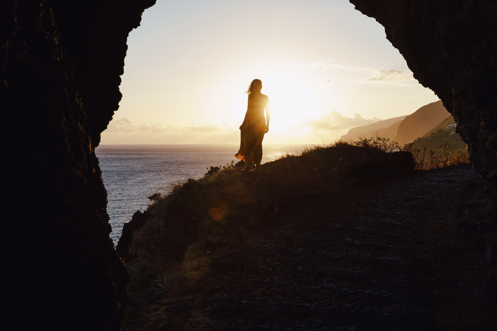 Sonnenuntergang auf Madeira