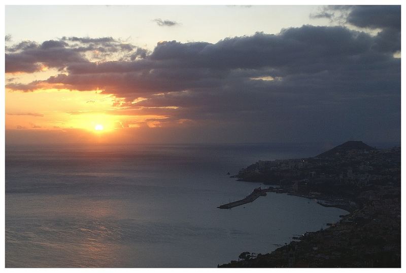 Sonnenuntergang auf Madeira...