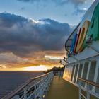 Sonnenuntergang auf Madeira