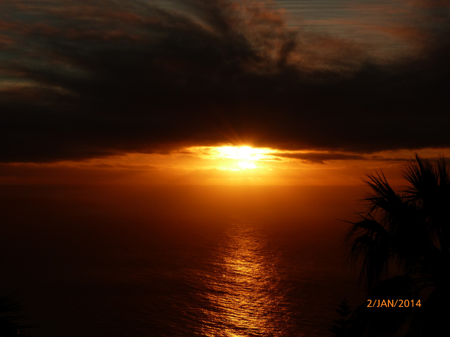 Sonnenuntergang auf Madeira